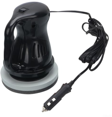 Máquina de encerado y pulido de coche de 12 V para múltiples tipos de vehículos, incluyendo coches, motocicletas y barcos, con construcción resistente y controles fáciles de usar