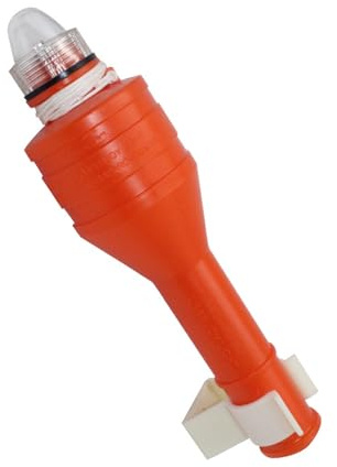 Qusinfc Submersibles Signals Light 50 70 Flashes/Minutes Brightness Cold Resistant Survival Equipment for Outdoor Use Water Activated Lifebuoys Light