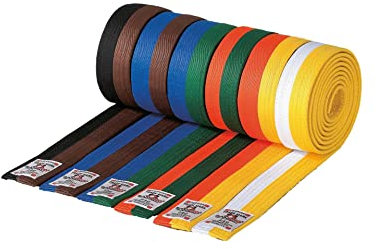 Danrho Taekwondo Judo Karate Gürtel Kampfsport 4 cm zweifarbig