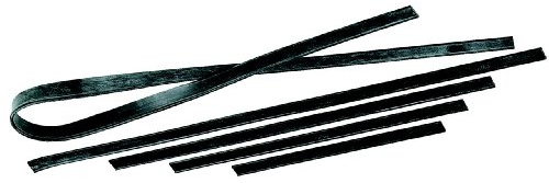 Unger RP45H Pro Wischergummi-Box, Hard Gummi, Schwarz, 45cm Größe, 25 Stück