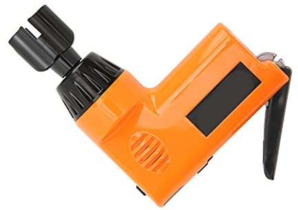 Gitarrensaitenkurbel, elektrischer Saitenkurbel, praktisch, zeitsparend, vielseitig einsetzbar, mit einzigartiger Form für Gitarre (orange)