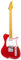 Vola E-Gitarre Elektrische Gitarre, Vasti MF MC V3, Candy Apple Red Gloss - Harter Ahorn Griffbrett