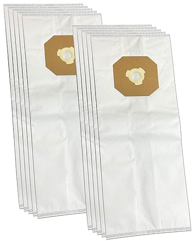 PakTrade 10 premium central vacuum cleaner bags suitable for Cyclovac/Cyclo Vac/SkyVac GS, GX, H, HX series | TDSAC53C, TDSAC93C | Axess | Constructor | E100 - E100