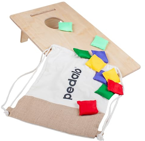 Pedalo® Cornhole Kids I Wurfspiel I Geschicklichkeit I Bean Bag I Freizeit I Indoor & Outdoor I Spaß