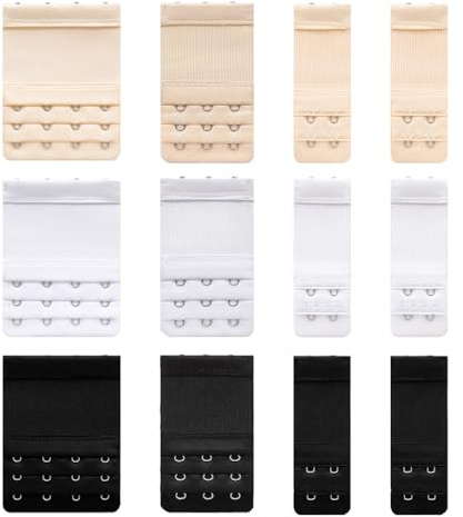 IheDovb BH Verlängerung, 2/3/4 Haken Bra Extender BH Erweiterung für Damen