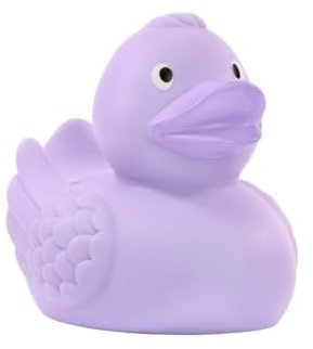 Ente pastellila - unifarbene Enten - Quietscheente - Badeente - ca. 8 cm gross