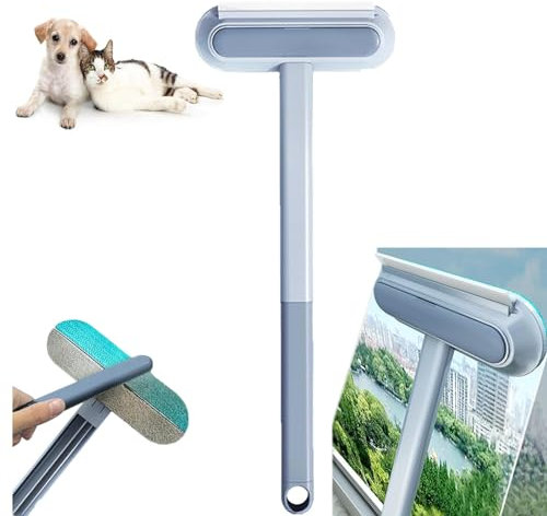 Multifunctional Pet Hair Remover, 4-In-1 Multifunctional Hair Removal Brush, Pet Dog Cat Hair Cleaner Brush, Reusable Pet Hair Remover For Carpet Car Glass (1PCS)