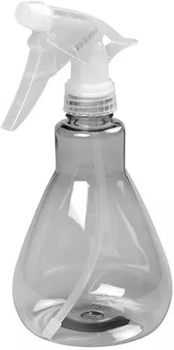 BURAKH 1L & 0.5L Trigger Spray Bottle – Refillable Water Sprayer for Hair Salon, Barber, Garden, Plants & Cleaning – Durable Plastic Mist Spray Bottle for Home & Professional Use (Pack of 1 (1L))