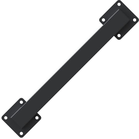 ONLT 30cm Corrimano per Scale. Corrimano Antiscivolo Nero per Tubo Industriale Industriale, corrimano Antiscivolo per Sicurezza per Anziani e Bambini, corrimano Interno ed Esterno