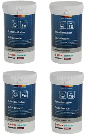 Masterpart Washing Machine & Dishwasher Quick Descaler Pack Of 4 To Fit Bosch, Neff, Siemens Washing Machines & Dishwashers 00312331