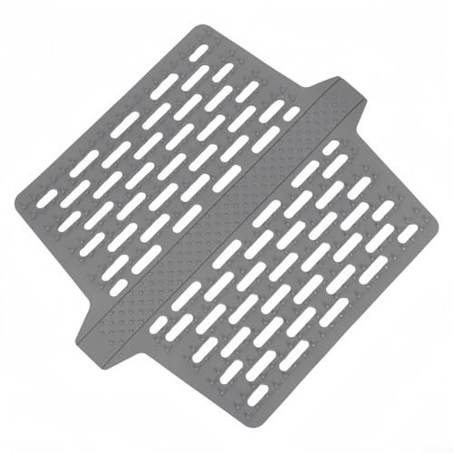 Tappetino divisorio per lavello FACULX in silicone, protezione per lavello da cucina, lavabile in lavastoviglie, 32,3 x 27,2 cm