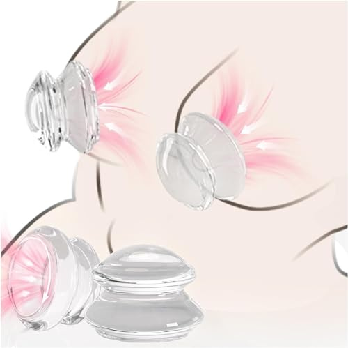 Nipple Suckers Clamps Sex Toys for Women Pleasure, Transparent Silicone Nipple Suction Sex Toy, BDSM Female Couples Adult Sex Toys, Nipple Sucking Sexual Stimulation Device for Women