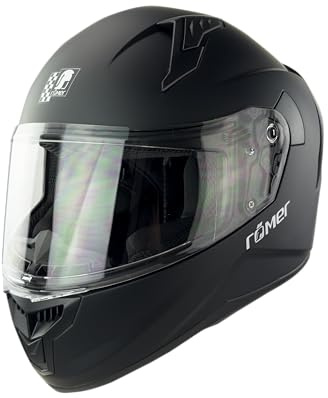 Römer RR2024 Integralhelm Motorradhelm – matt schwarz – Größe XS–XXL