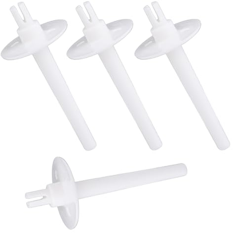 4 pezzi Porta Rocchetto per Macchina da Cucire Ricambi, Plastica Rocchetti Porta Rocchetto Ausiliari Adatto per Brother Accessori Macchine da Cucire