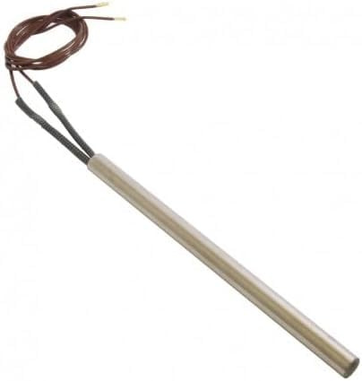 RYELDOM - Résistance/bougie d'allumage Poêle à granulés - 280 W - Diamètre 10 mm - Longueur 155 mm - Remplacement pour poêles et brûleurs à granulés