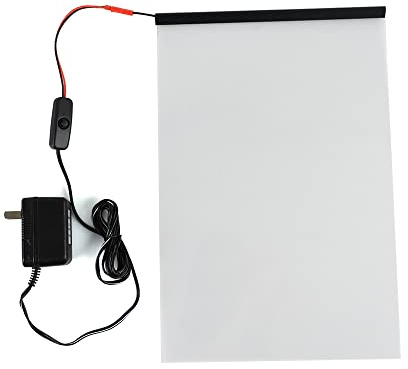 HOHOFILM Película Inteligente PDLC electrónica A4 Muestra PDLC conmutable película Inteligente eléctrica (21 cm x 29,7 cm)