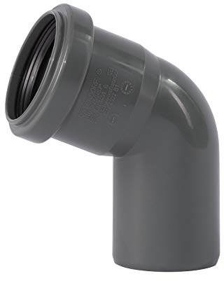 Ostendorf HTsafe arco 67 gradi DN 50 mm tubo HT