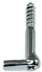 SN-TEC Schraubhaken/Wandhaken verzinkt gerade 40mm mit Kreuzschlitz (10 Stück)