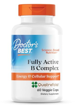 Doctor's BEST Fully Active B Complex, 60 Veggie Caps