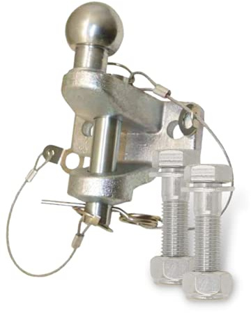 NUTS 'N' BOLTS HEAVY DUTY TOW BALL and PIN TOWING HITCH DUAL COUPLING 3.5TON E11 RATED with fixing bolts 3579/3588