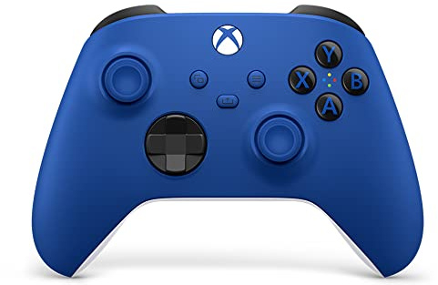 Xbox Wireless Controller Shock Blue - Wireless - Bluetooth - USB Series X, Series S, One, PC, Android, iOS, Tablet - Shock Blue