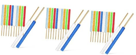 Healeved 36piezas Cepillos Limpiadores De Para Reducidos Para Ventanas Aire Acondicionado