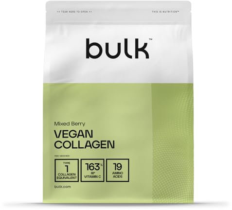 Bulk Collagène Végane en poudre, Baies Mélangées, 250 g