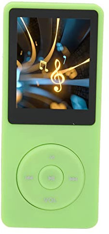 Lecteur MP3 MP4 8 Go, Lecteur de Musique MP3 avec écran TFT HD 1,8, Lecteur MP3 Extensible 64 Go intégré Radio FM, Enregistrement, Livre électronique, Films, Idéal pour Le Sport