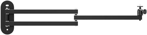NOALED Projektor-Wandhalterung, Auslegerarmhalterung aus Aluminiumlegierung für Universal 1/4 Schicht TD, 3 kg Loch, Artikel Zoll Z0J2 Lastschraube,80 cm
