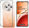 Yenwen Liquid Crystal Cover per OPPO Reno 12 FS (5G / 4G) / OPPO Reno 12F (5G/4G) Custodia, Trasparente Sottile Silicone TPU Case, Anti-Graffio Chiaro Protettiva Cover per OPPO Reno12 FS/Reno 12 F