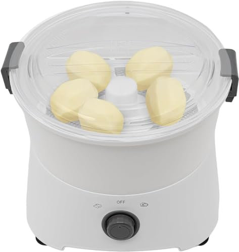 DFANCE Pelapatate Automatico,85W pelapatate Elettrico Commerciale Macchina pelapatate Automatica Macchina pelapatate Spinner pelapatate Commerciale per Cucina 1,76 libbre