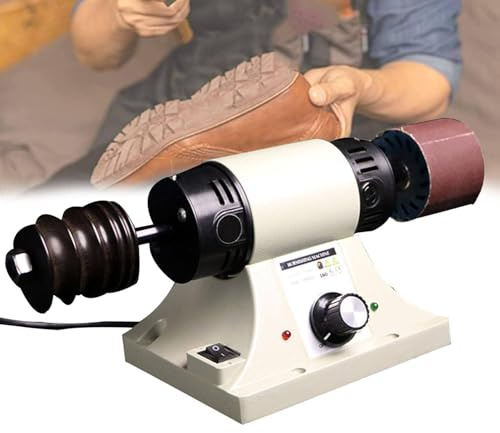Macchina per lucidatura della pelle 110V/220V, levigatrice lucidatrice per pelle 0-8000RPM, macchina elettrica per lucidatura dei bordi in pelle, per portafogli, borse, borsette