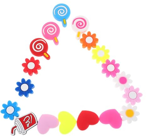 TOYANDONA 18 Pollici Ammortizzatori per in Silicone Morbido Smorzatori Decorativi Forme Divertenti per Riduzione e Stabilità Migliorata