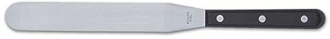 Rockingham Forge Essentials 8009 Range 10” Stainless Steel Palette Knife, Black Bakelite Handles