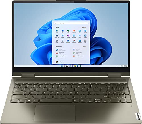 Lenovo 2022 Yoga 7i Laptop 2-in-1 Touchscreen FHD da 15,6 pollici Piattaforma Intel EVO 11th Core i7-1165G7 Grafica Iris Xe 12 GB DDR4 512 GB NVMe SSD WI-FI 6 Windows 11 Tastiera retroilluminata con