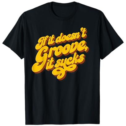 Vintage Funk Soul Music Groove Lustiges Retro 60s 70s 80s T-Shirt