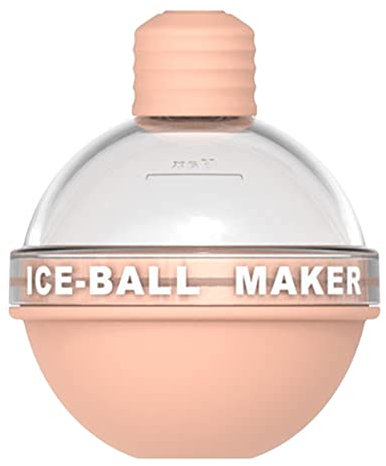 BYYLECL Ice Ball Maker - 1/4PCS 2022 New Light Bulbs Ice Molds, BPA Free WhiskeyIce Ball Ice Cube Tray, Easy to Release Silicone Sphere Ice Mold with Dustproof Lids & 1 Funnel