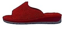 Grunland Pantoufle éponge à Bout Ouvert | DOLA CI1317 Rosso 38