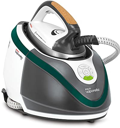 Polti Vaporella Next VN18.65, Steam generator Iron with boiler, 7.2 bar, with ECO and TURBO function, unlimited autonomy, steam pulse 450g, white/green