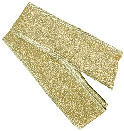 Weihnachtsdekorationen, Hausdekorationen für Zuhause, Blaue Luftschlangen, rote Dekorationen, breites drahtgebundenes Weihnachtsband, Stoff, metallisches drahtgebundenes