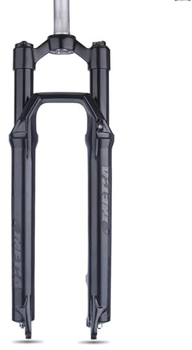 LYMFCFC MTB Fahrrad Vorderradgabel 27,5 29 Zoll Aluminiumlegierung Schulter 100 Mm Federweg Scheibenbremse 9 Mm Achse Mountainbike Mechanische Gabel A,29in