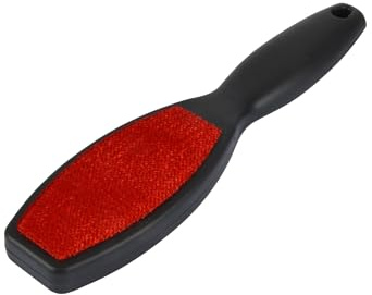 Homéa, Brosse à Vêtements Double Face Tissu Electrostatique 26 x 6, cm, Gris