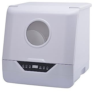 Lavavajillas automático Lavavajillas De Sobremesa Lavado, Desinfección Y Secado Automático Doméstico Lavavajillas Ultrasónico Sin Instalación Diseño compacto y que ahorra espacio