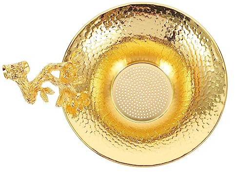 CONGARTENO 1pezzi Filtrante Per Tè Rame Infusore Riutilizzabile Prugno Per Tè Per Degustazione e Decorazione