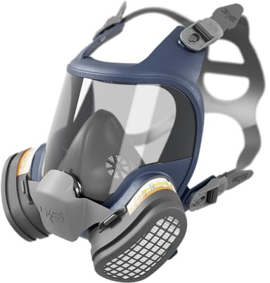 GVS Masque complet Elipse ABE1P3, taille unique, avec filtres remplaçables ABE1P3 inclus