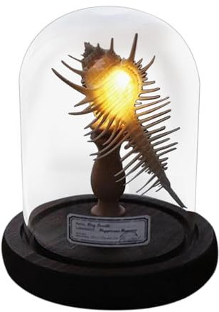 Luz nocturna de erizo de mar | Lámpara de mesa de animal de concha de erizo de mar | Noche náutica | Luz nocturna para mesita de noche, adorno de escritorio, accesorios de casa de muñecas