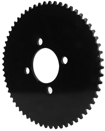 65 Teeth 35 Chain Rear Sprocket Carbon Steel 4 Holes 60T Rear Sprocket for DIY Go Karts Light Motorcycles Beach Bikes