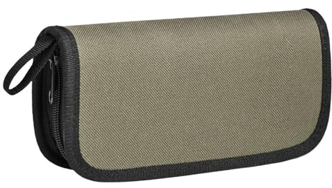Angelköder und Spinner-Aufbewahrungstaschen mit Reißverschlüssen, Pailletten, Ködertasche, Angelhaken, Organizer, Löffel, Spinner, Köder, Tasche, Outdoor, Camping, Haken, Aufbewahrungstasche, Nylon
