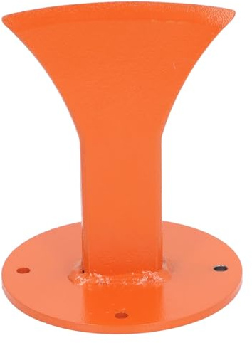 YDuupxe Holzspalter aus Geschmiedetem Stahl, Holzspalter für Anzündholz, Manueller Holzspalterkeil mit Sicherer Stumpfhalterung für Kamine, Öfen, Pizzaöfen (ORANGE)