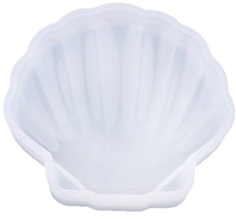 Fenteer / Muschelformen Silikonform Backform Kuchenform Zucker Fondant DIY, Meeresmuschel, 88x78x20mm